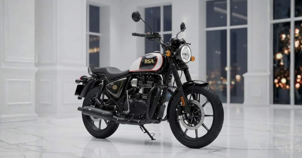 2026 BSA Bantam 350 Price in India Around ₹3.60 Lakh Design Features and Classic Riding Feel