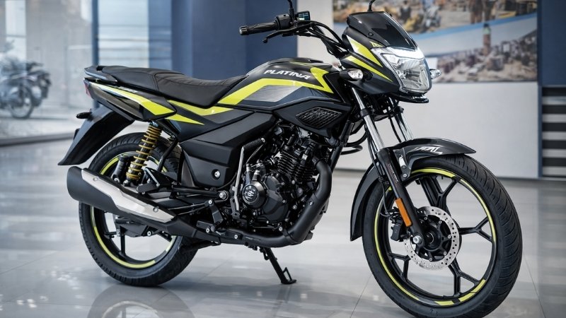 Bajaj Platina 110 2026 Emerges as Best Bike for 90 km/l Mileage with Price Under ₹65,000