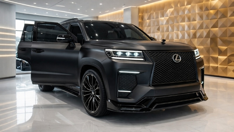 Lexus LX 800H 2026 Revealed as Ultra-Luxury Hybrid SUV with Powerful Performance and Advanced Technology